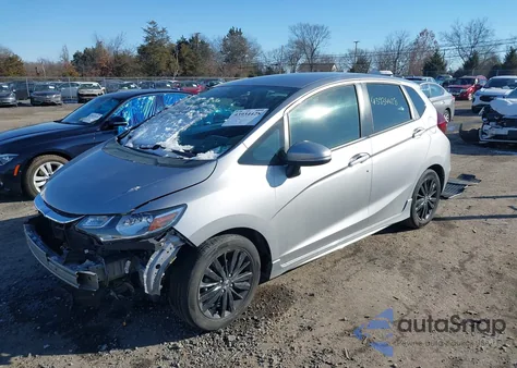 2018 Honda Fit Sport from USA, damaged, VIN 3HGGK5H61JM736251